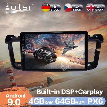 Aotsr 9 colių Android 9.0 Automobilių radijas GPS navigacija DSP Automatinis stereofoninis vaizdo multimedijos DVD grotuvas Peugeot 508 2011 2012 - 2018