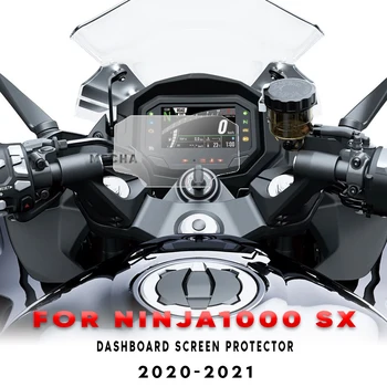Kawasaki Ninja 1000SX Ninja1000 Ninja1000SX 1000 SX 2020 - 2021 Scratch Cluster Protection Instrument Film Screen Dashboard