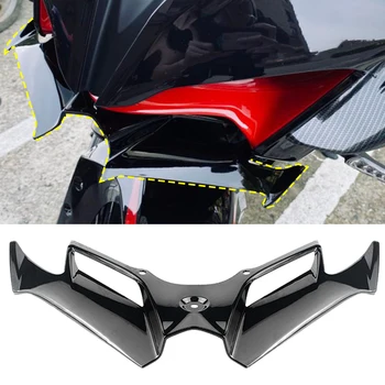 Motociklo sparnų aerodinaminio sparnų rinkinio spoilerio variklio priedai KawasakiNinja 300 Ninja250 NINJA300/250 EX300 2013-2017