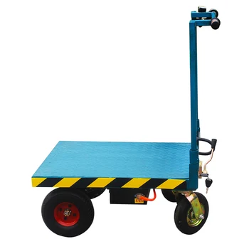 Wyj elektrinis sulankstomas vežimėlis Plytelių tvarkymas Statybinės medžiagos Platforma Vežimėlis Mažos priekabos traukimas Rankinis bagis